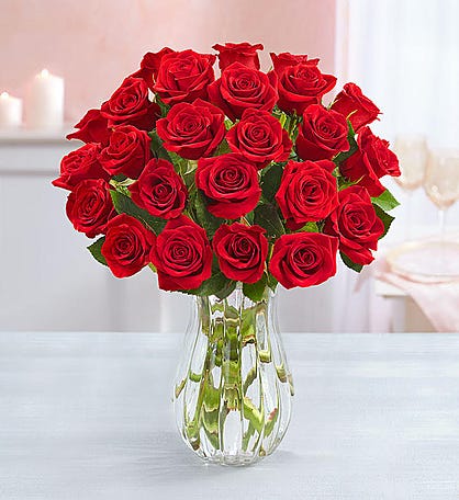 Red Roses, 12-24 Stems